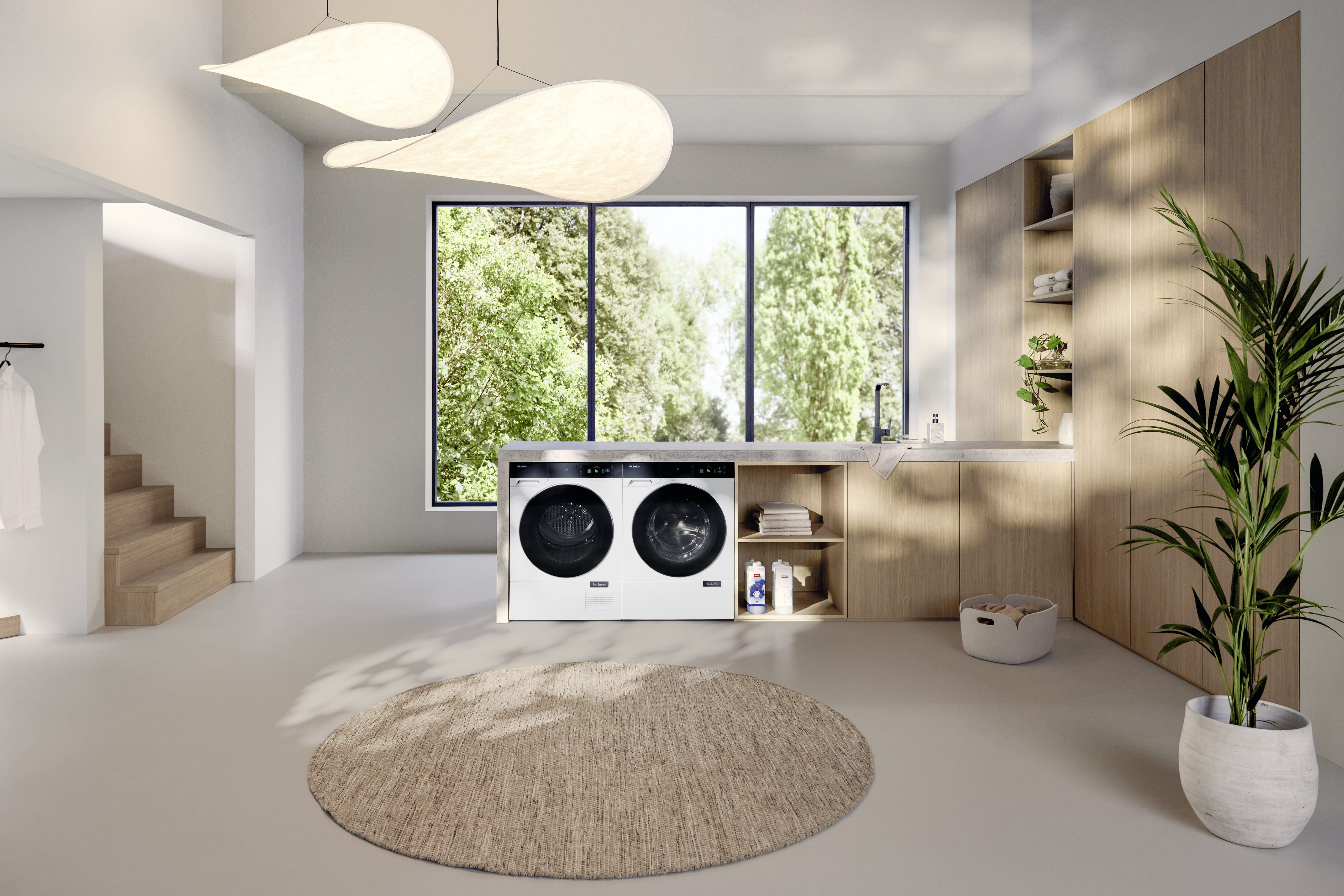 Miele Nova Edition vaskemaskin og tørketrommel tar vare på klærne dine med teknologi i verdensklasse.
